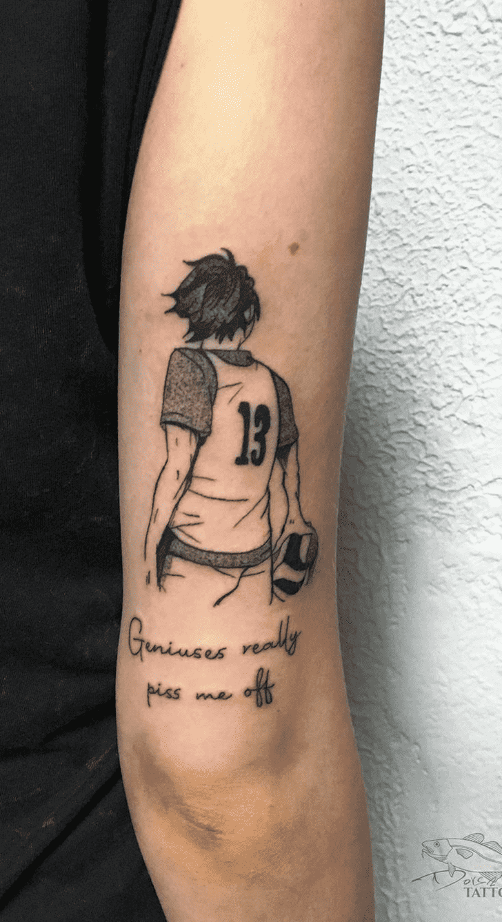 Volleyball Tattoo Photograph