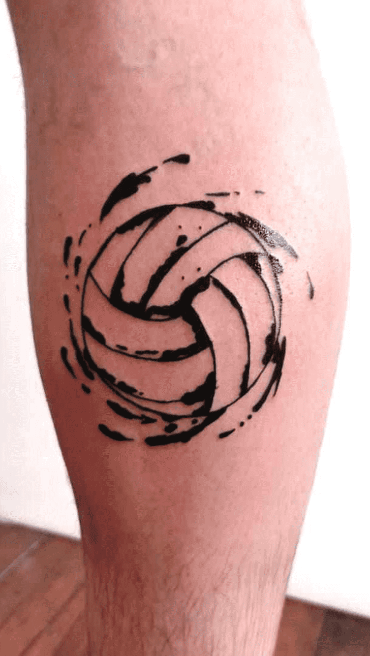 Volleyball Tattoo Snapshot