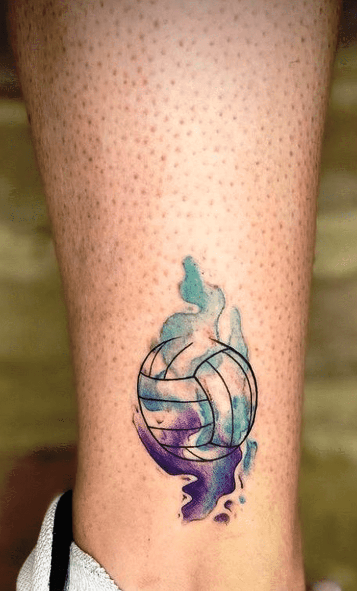 Volleyball Tattoo Snapshot