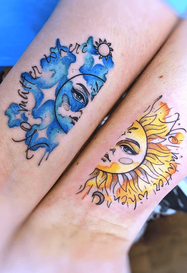 Watercolour Tattoo Photo