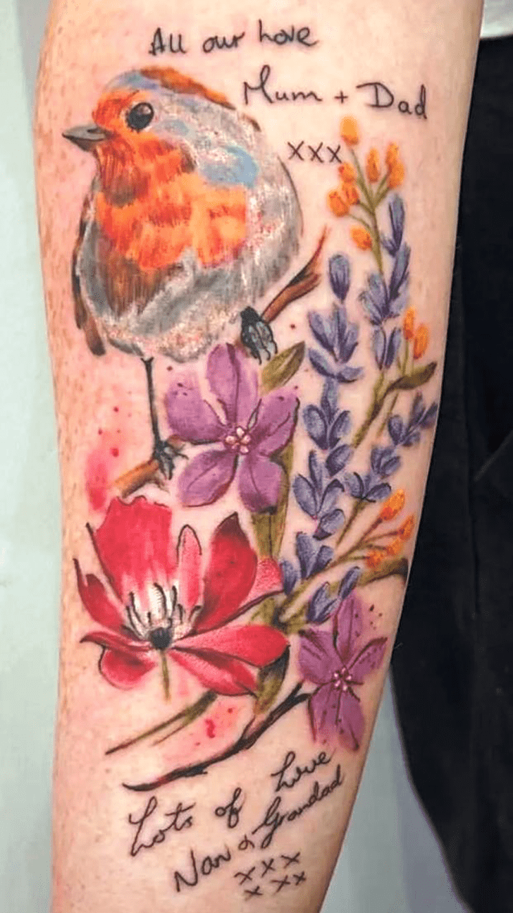 Watercolour Tattoo Photo