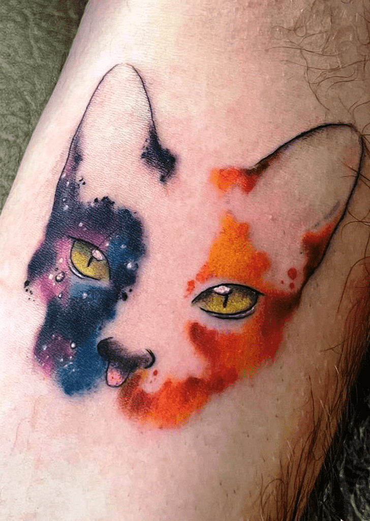 Watercolour Tattoo Photograph