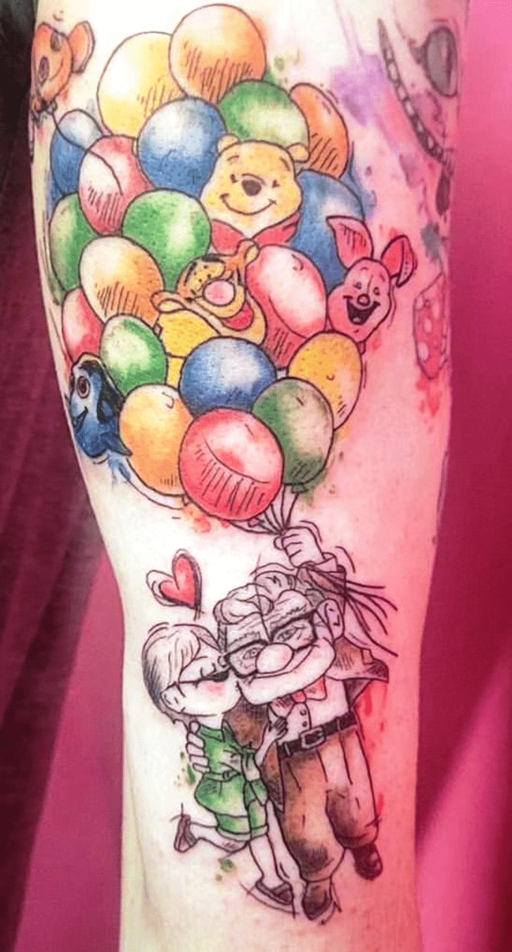 Watercolour Tattoo Photo