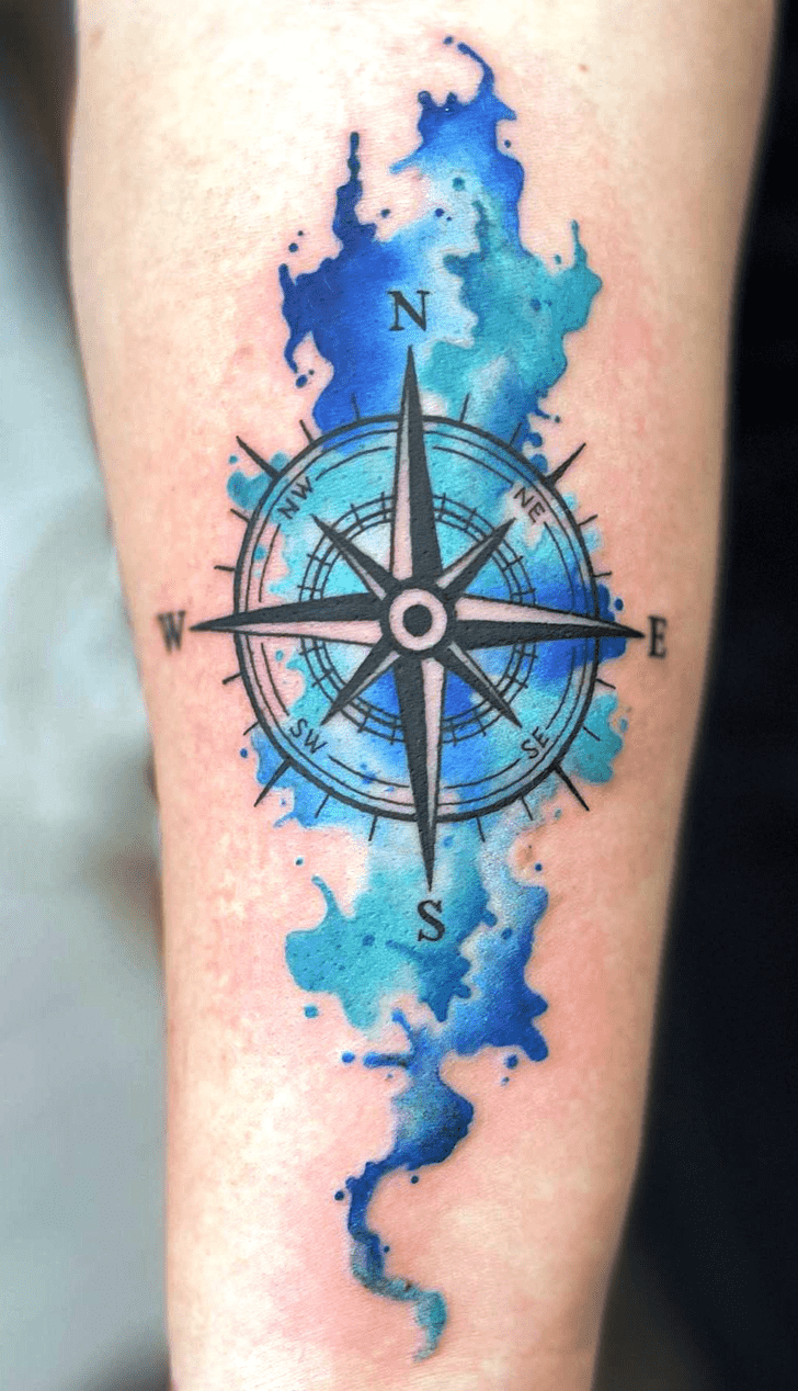 Watercolour Tattoo Shot