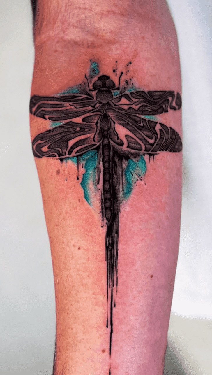 Watercolour Tattoo Figure