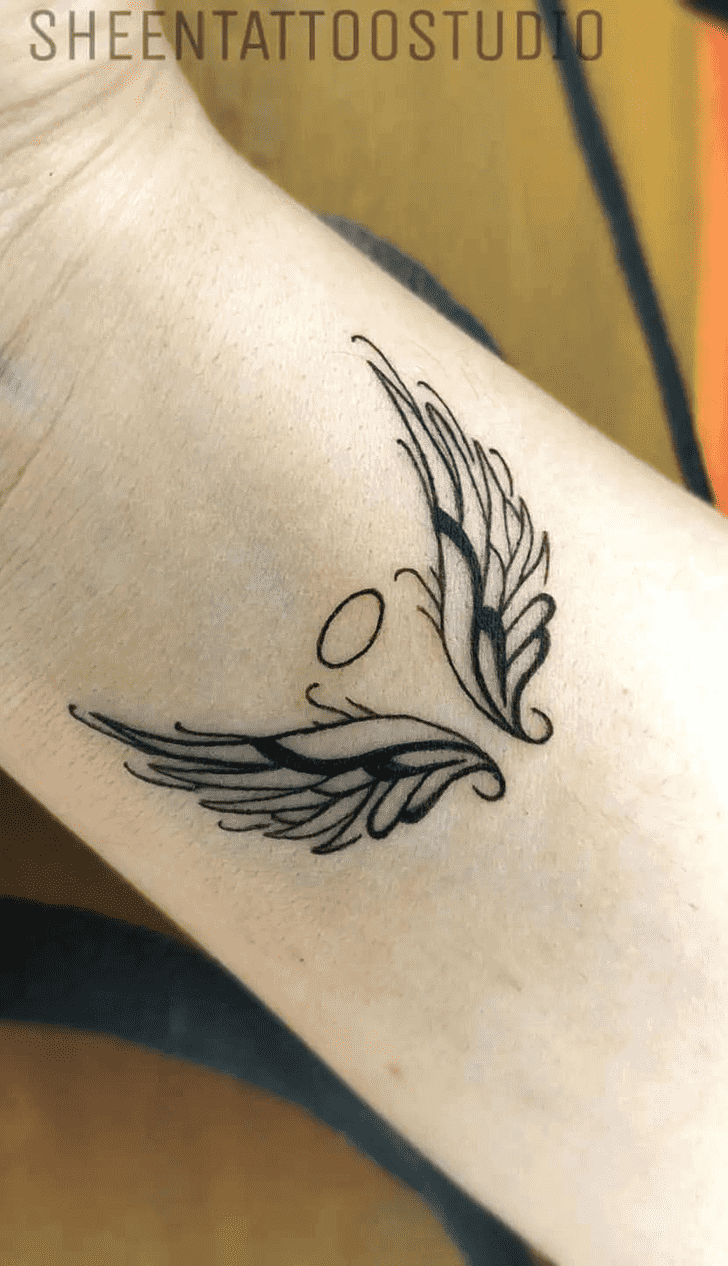 Wings Tattoo Figure