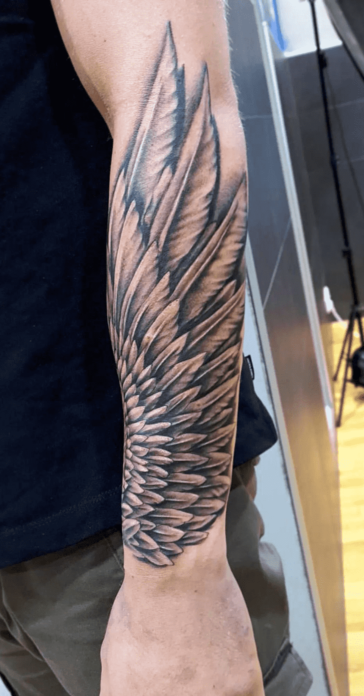 Wings Tattoo Snapshot