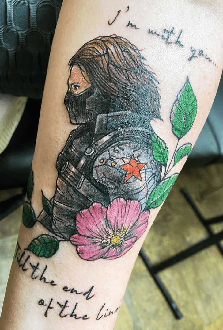 Winter Soldier Tattoo Photograph