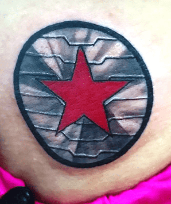 Winter Soldier Tattoo Portrait