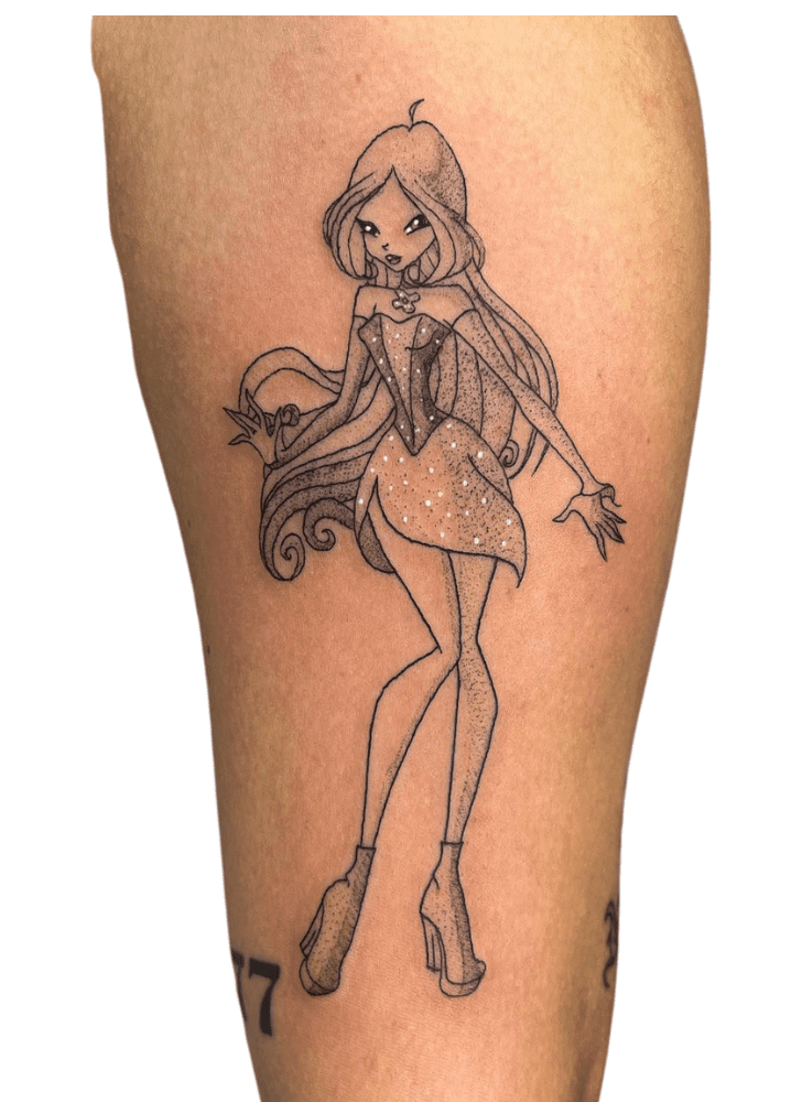 Winx Club Tattoo Shot