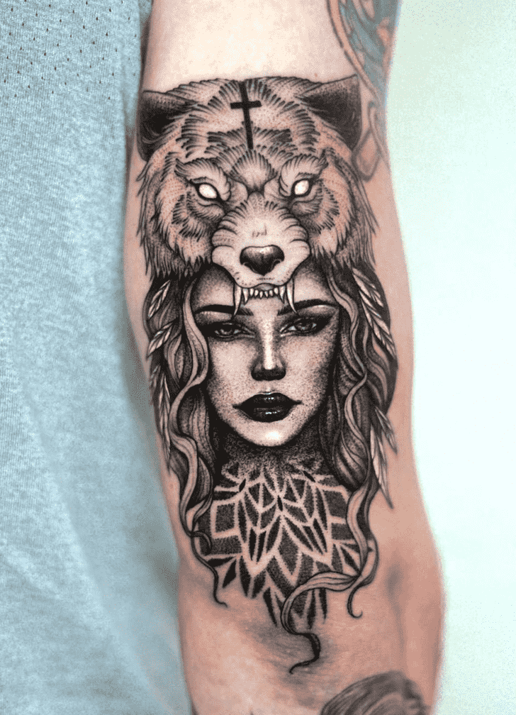Wolf Tattoo Picture