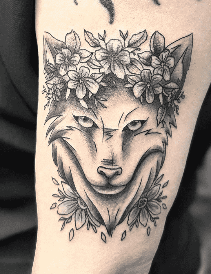 Wolf Tattoo Shot