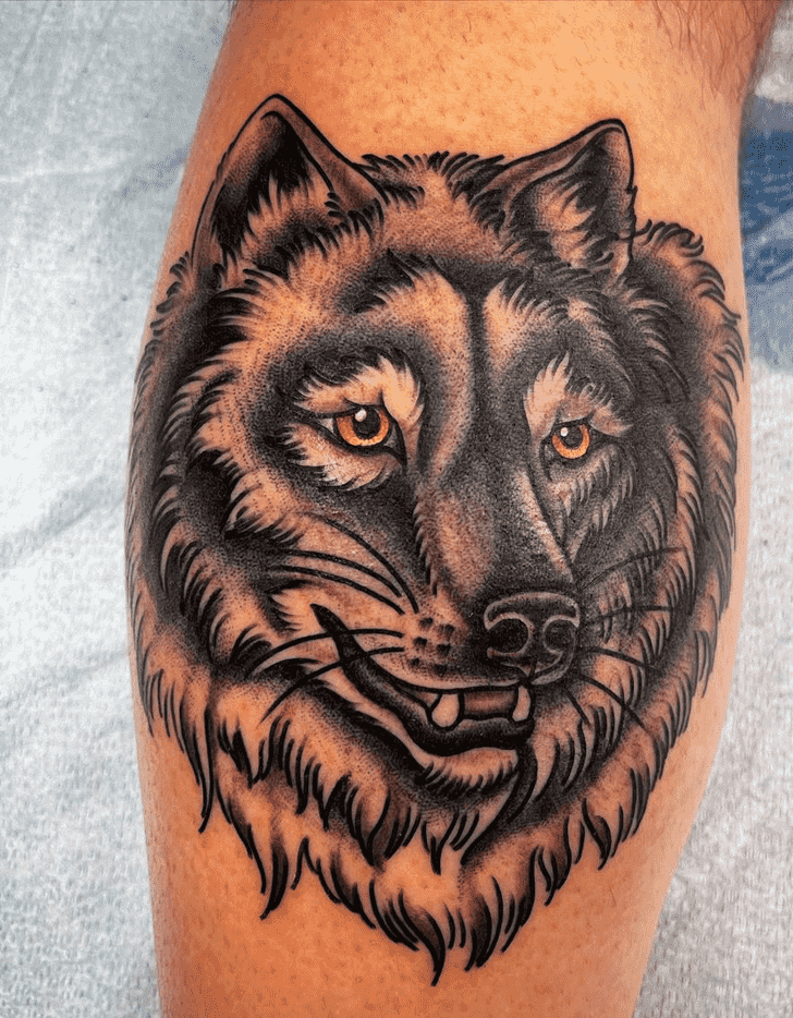 Wolf Tattoo Shot