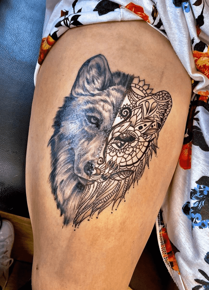 Wolf Tattoo Picture