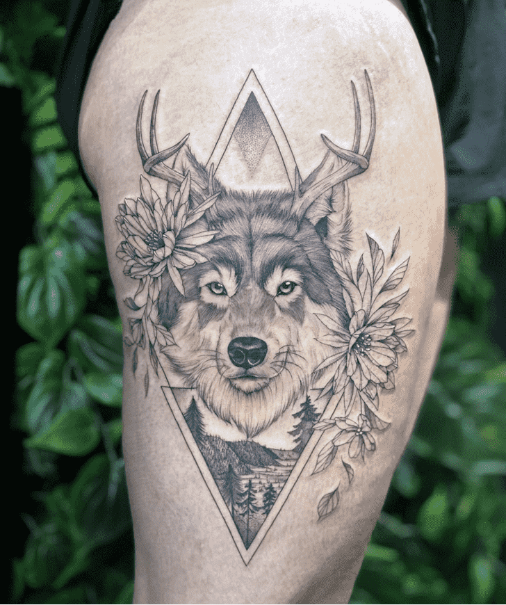 Wolf Tattoo Photos