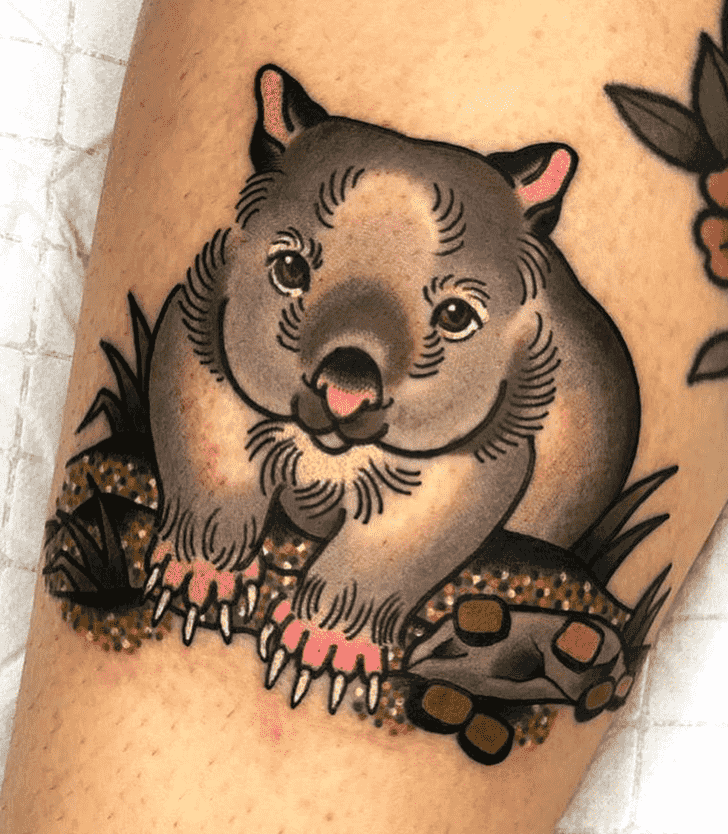 Wombat Tattoo Photos