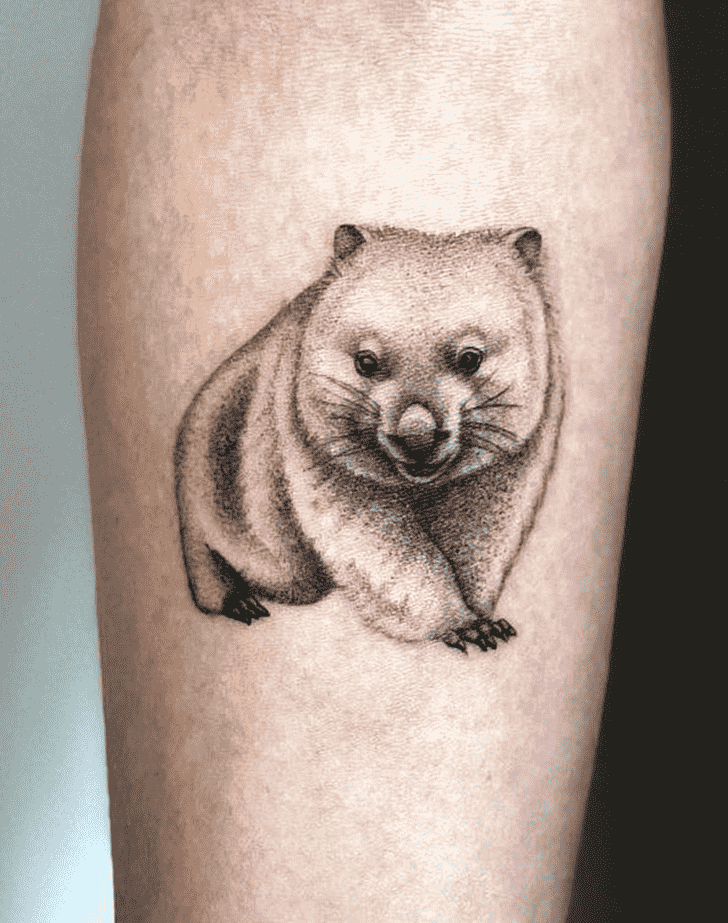 Wombat Tattoo Photo