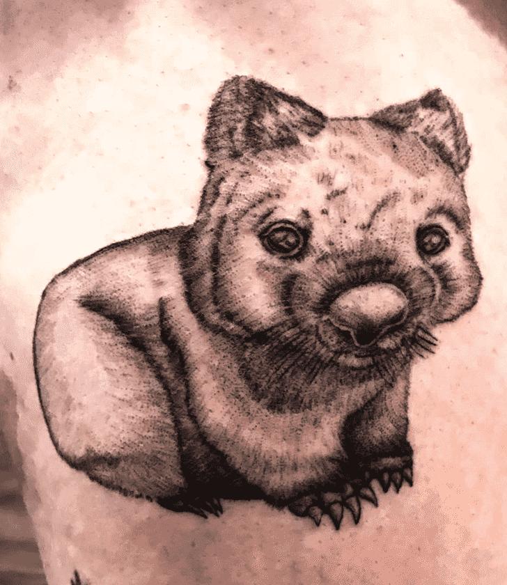 Wombat Tattoo Photos