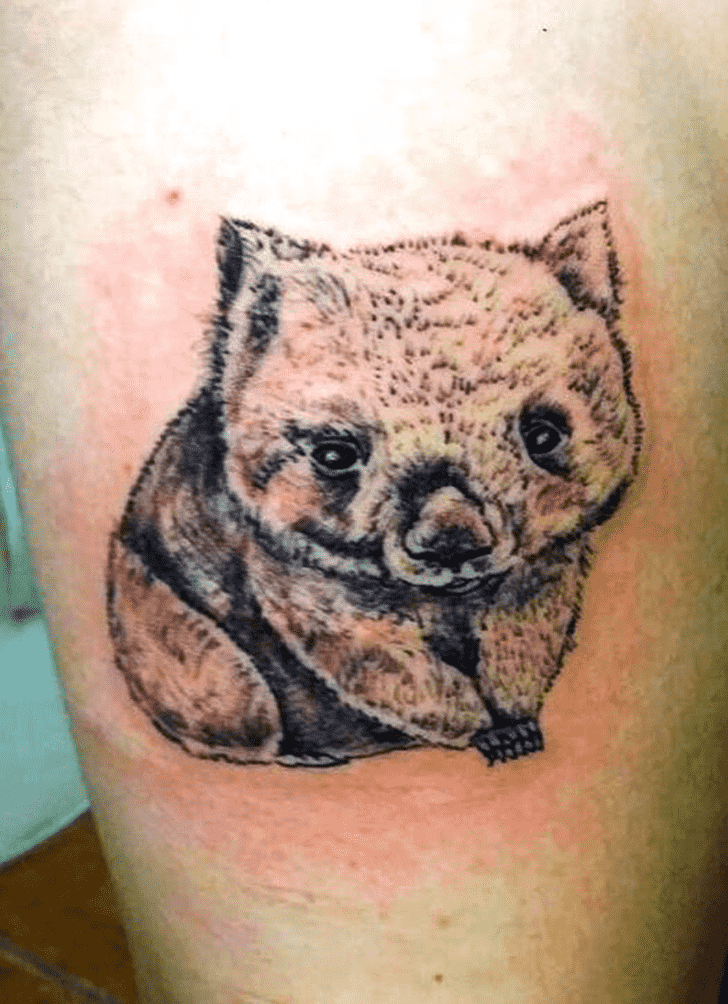 Wombat Tattoo Photograph