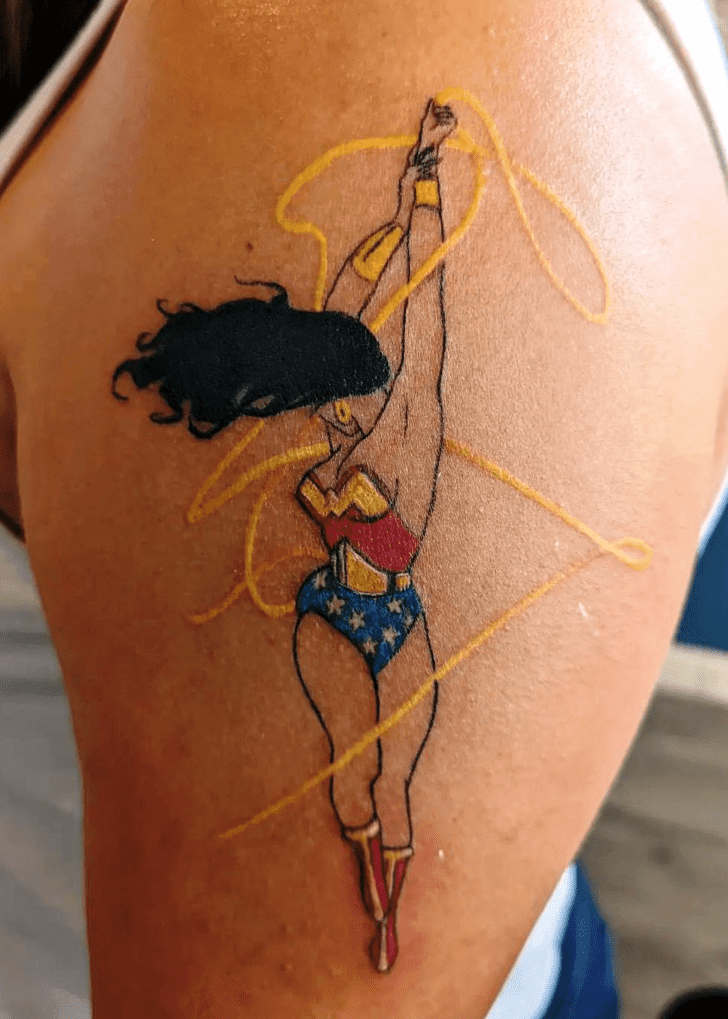 Wonder Woman Tattoo Picture