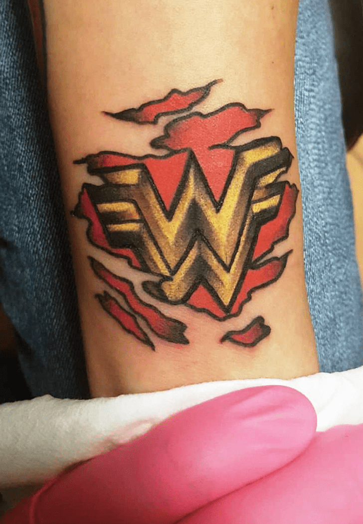 Wonder Woman Tattoo Design Image