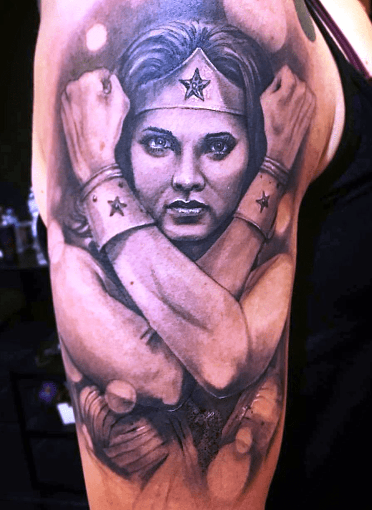 Wonder Woman Tattoo Photo