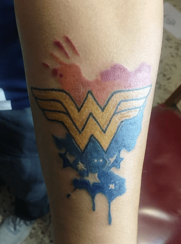 Wonder Woman Tattoo Ink