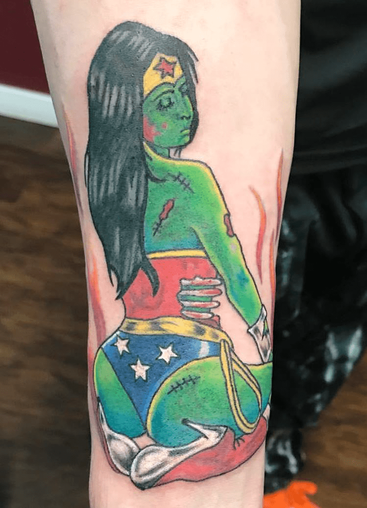 Wonder Woman Tattoo Snapshot