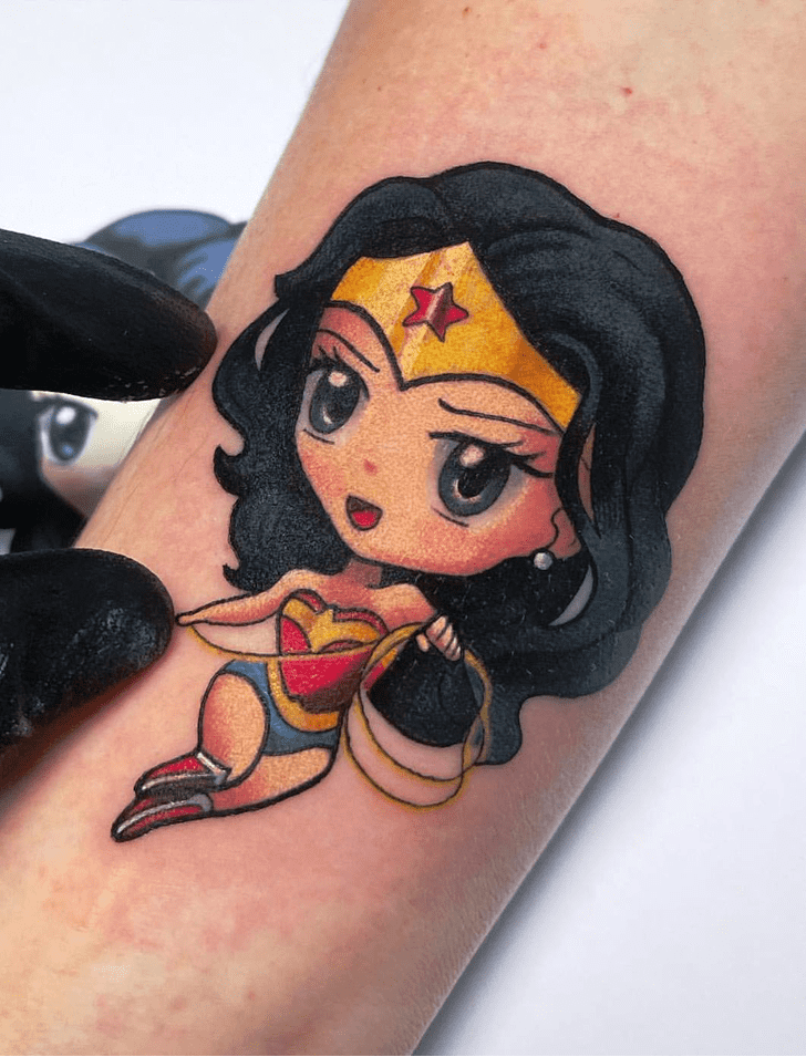 Wonder Woman Tattoo Picture