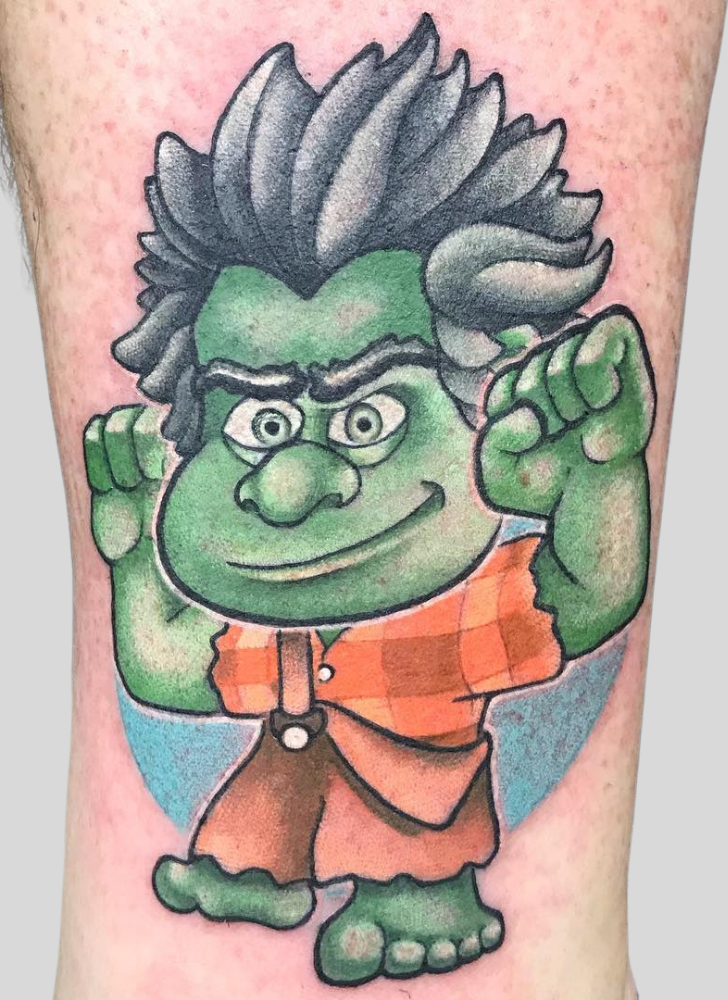 Wreck It Ralph Tattoo Shot