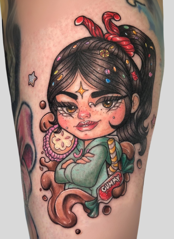 Wreck It Ralph Tattoo Design Image
