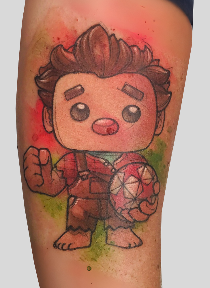Wreck It Ralph Tattoo Snapshot