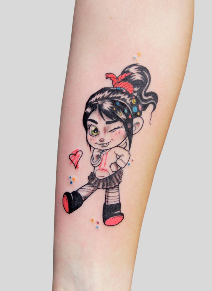 Wreck It Ralph Tattoo Photograph