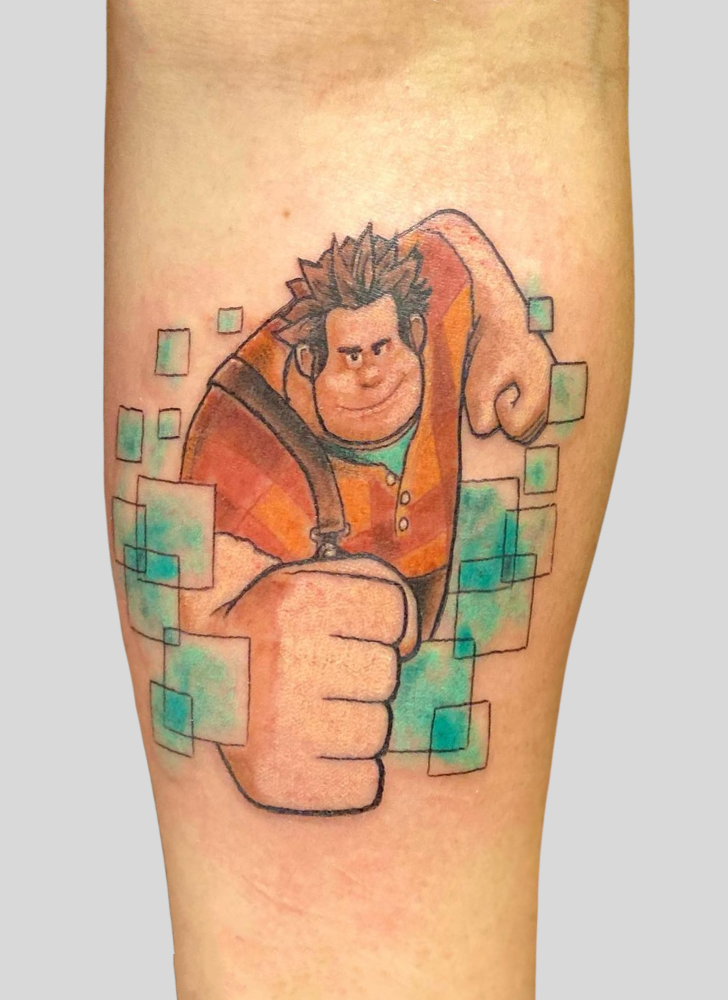 Wreck It Ralph Tattoo Snapshot
