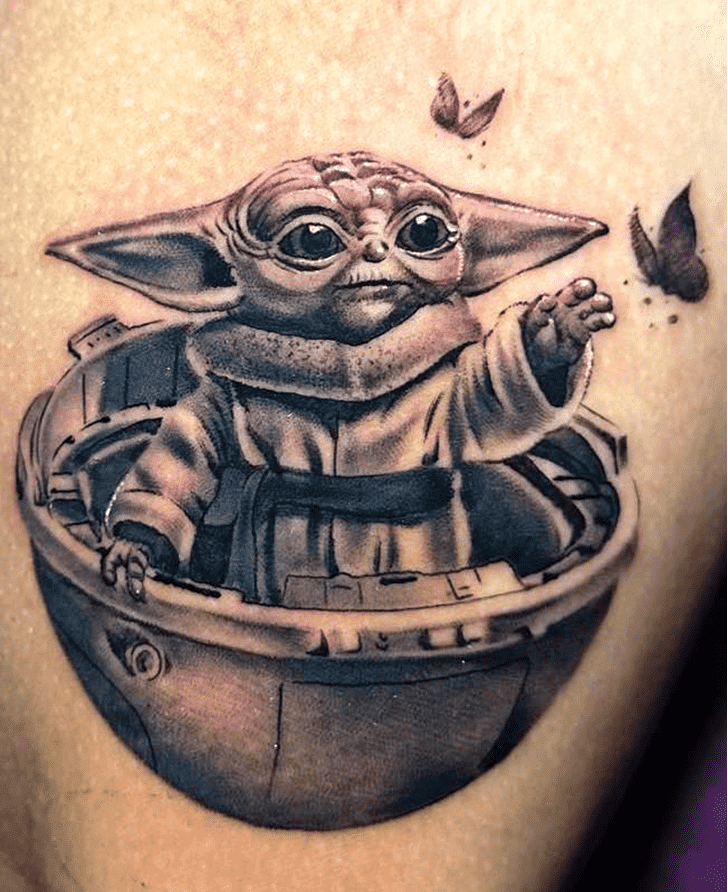 Yoda Tattoo Design Image