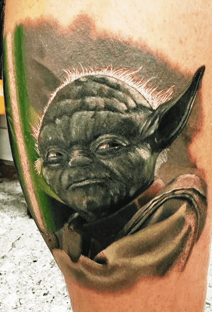 Yoda Tattoo Figure