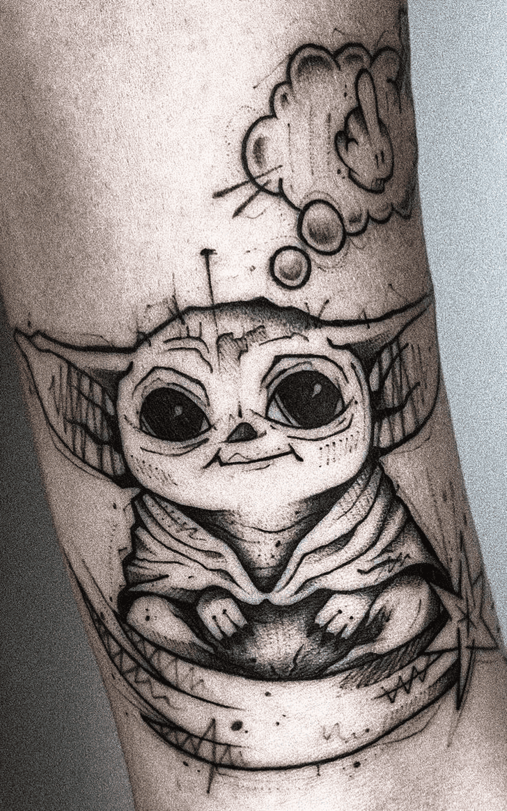 Yoda Tattoo Shot