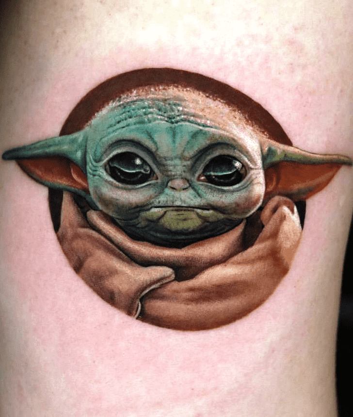 Yoda Tattoo Photo