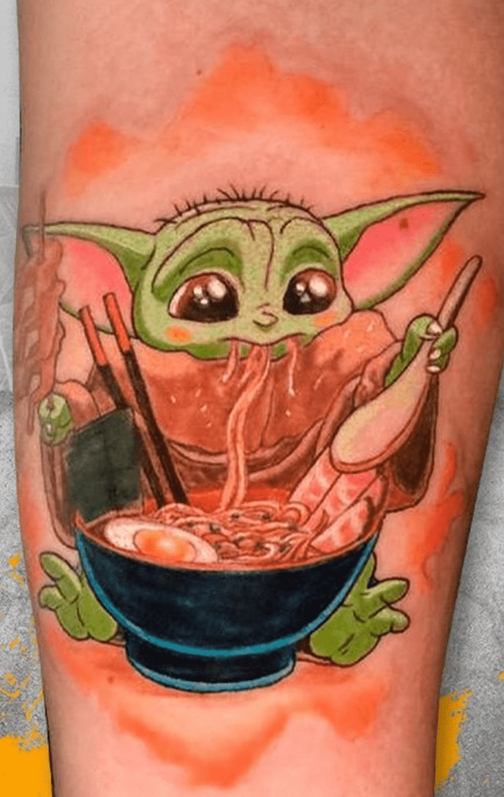 Yoda Tattoo Shot