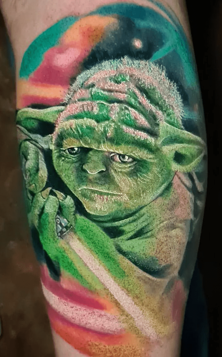 Yoda Tattoo Snapshot