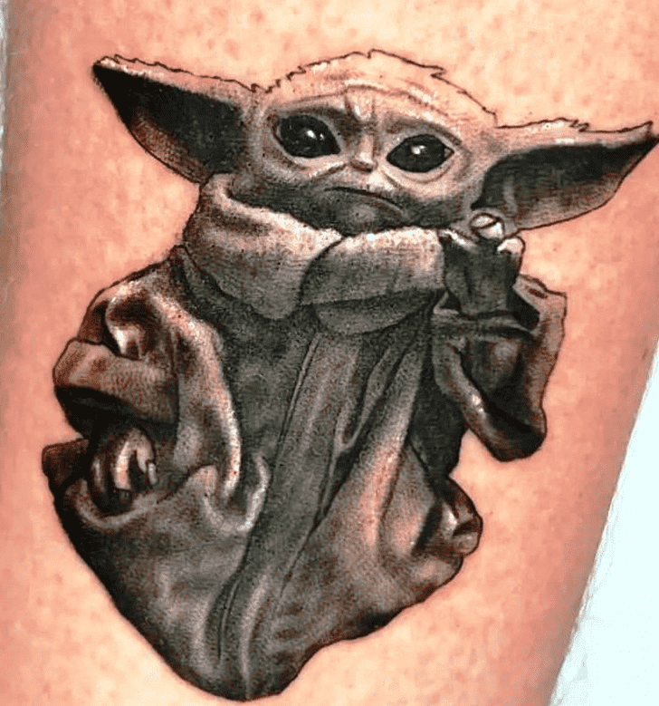 Yoda Tattoo Photograph