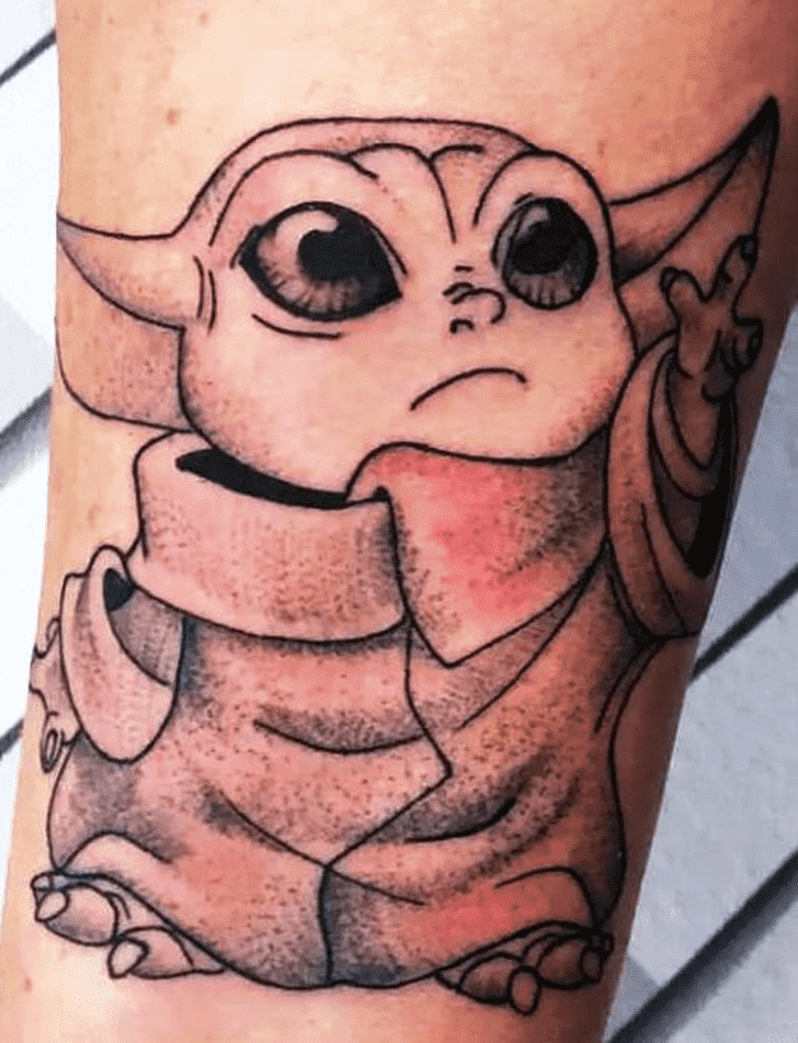 Yoda Tattoo Shot