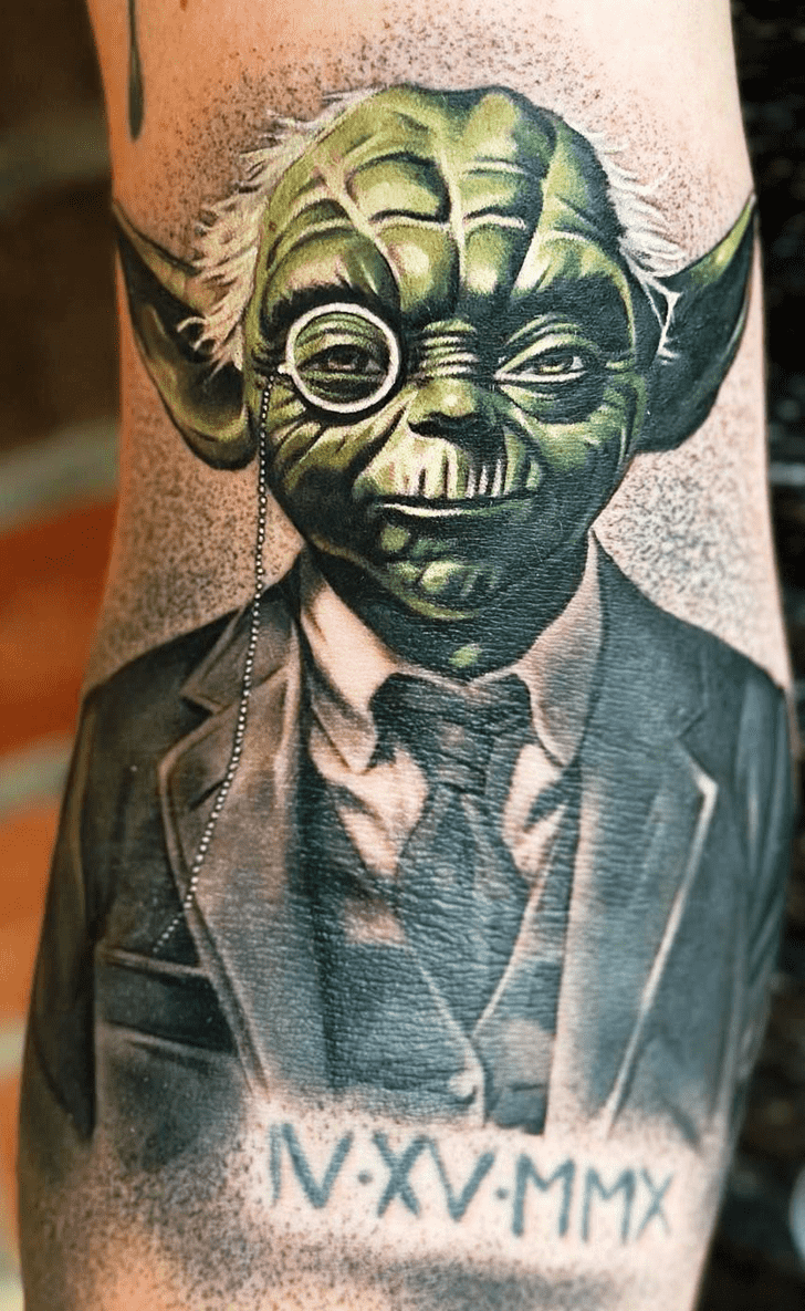 Yoda Tattoo Snapshot