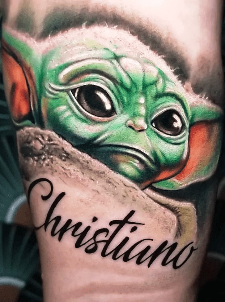 Yoda Tattoo Photo