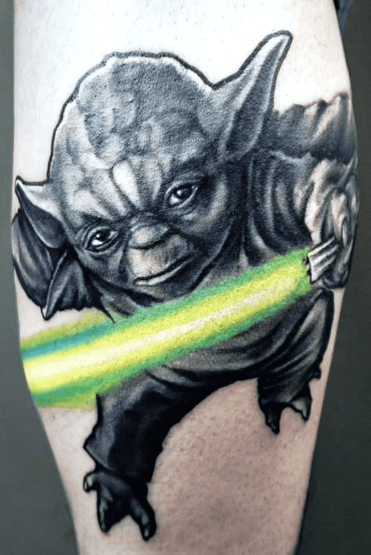 Yoda Tattoo Photos