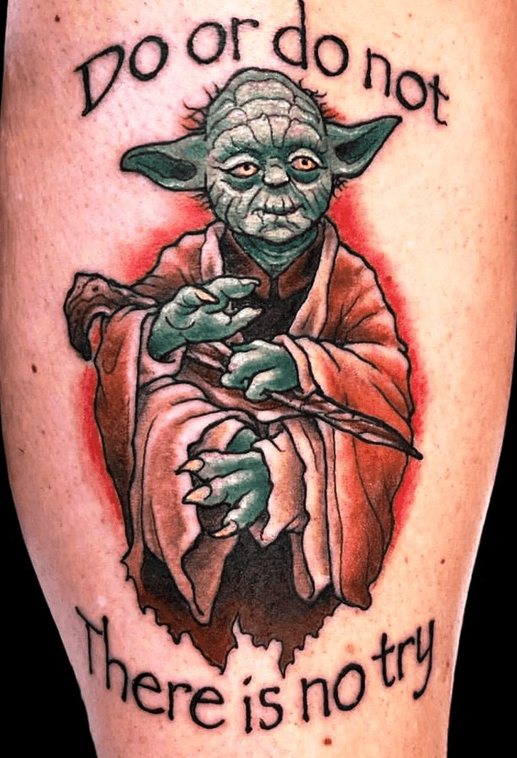 Yoda Tattoo Figure