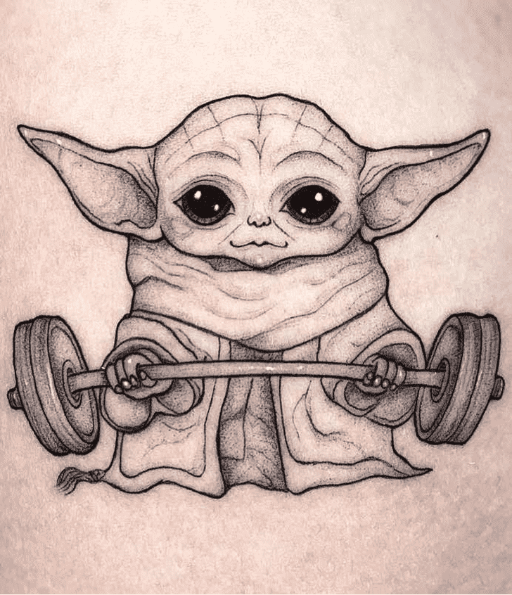 Yoda Tattoo Snapshot