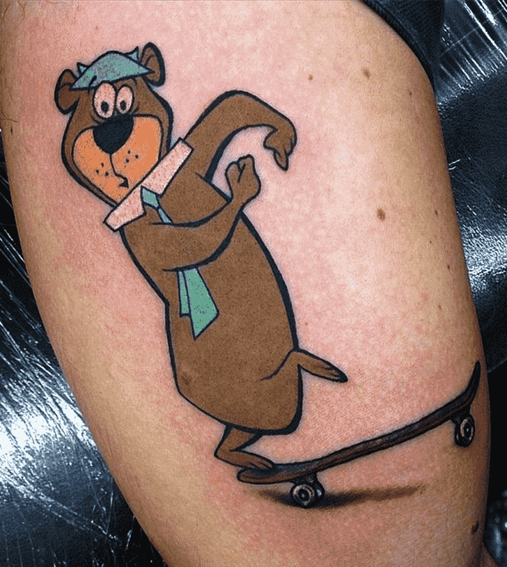 Yogi Bear Tattoo Snapshot