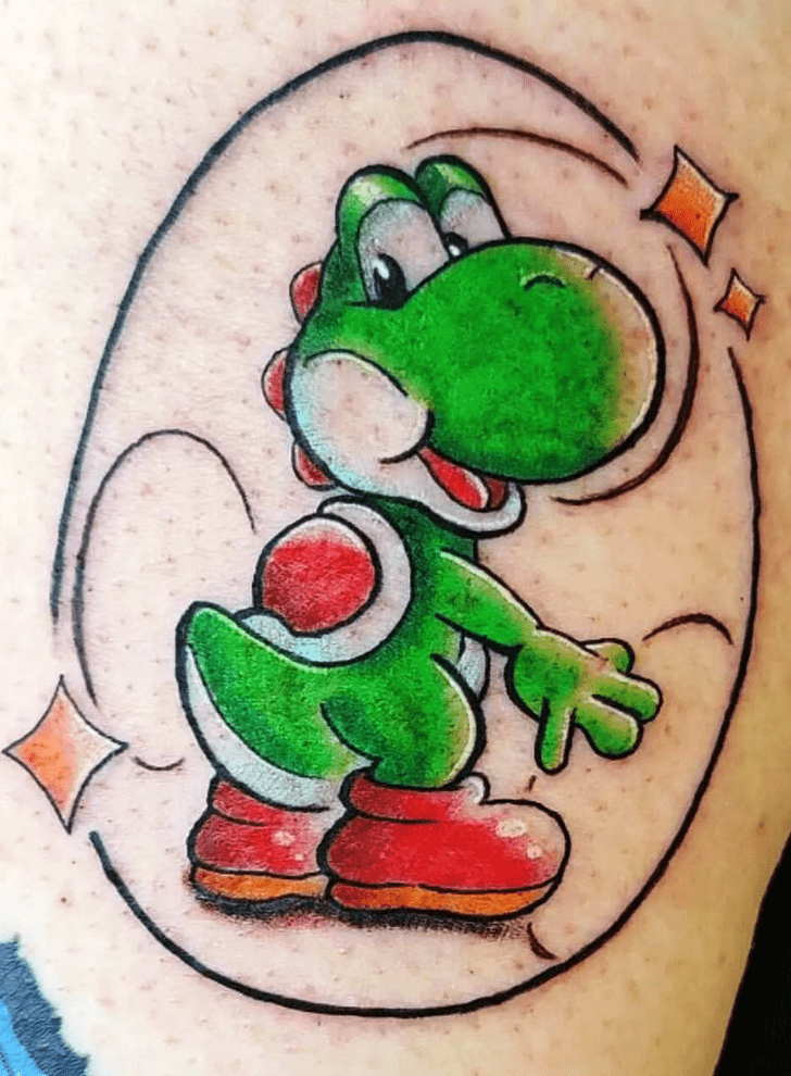 Yoshi Tattoo Design Image