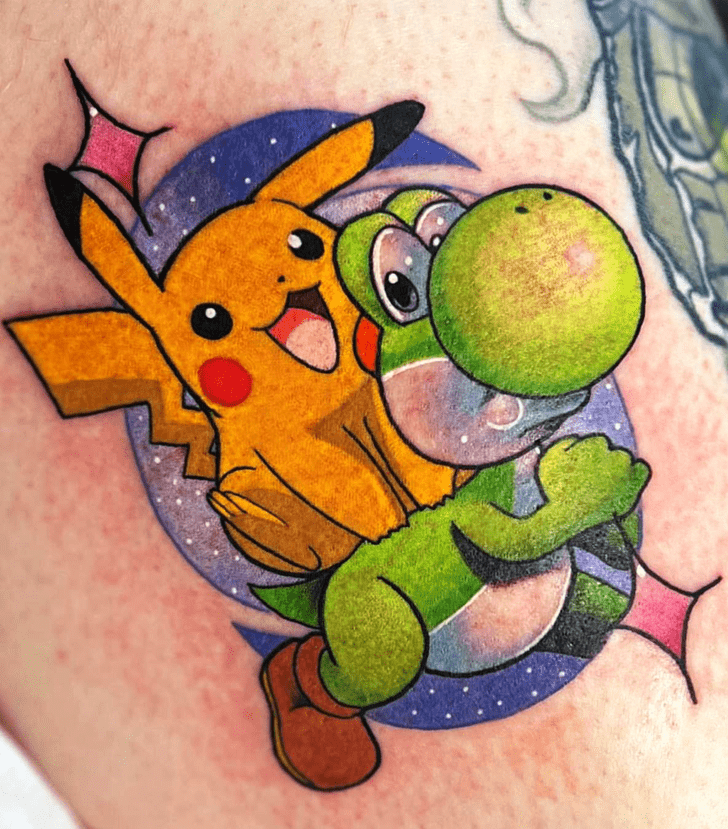 Yoshi Tattoo Photograph